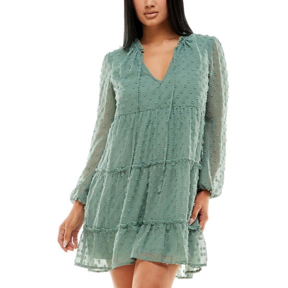 Robe Bohème Speechless Pour Fille - Taille 10, Verte, Coton, Sans Manches, Occasion Très Bon état